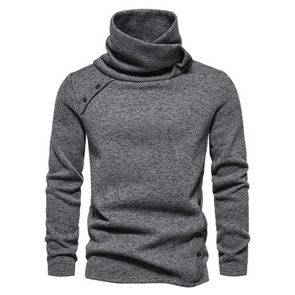 Koda - Soft Pullover Hochkragen Warm - IdealeKleiden