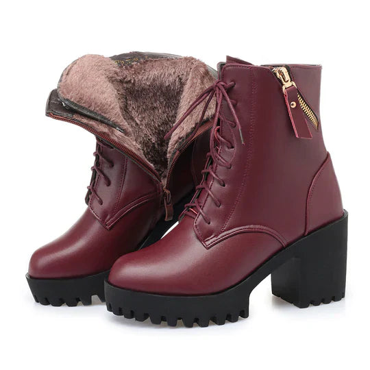 Elegante Winterstiefel Damen Luxusdesign