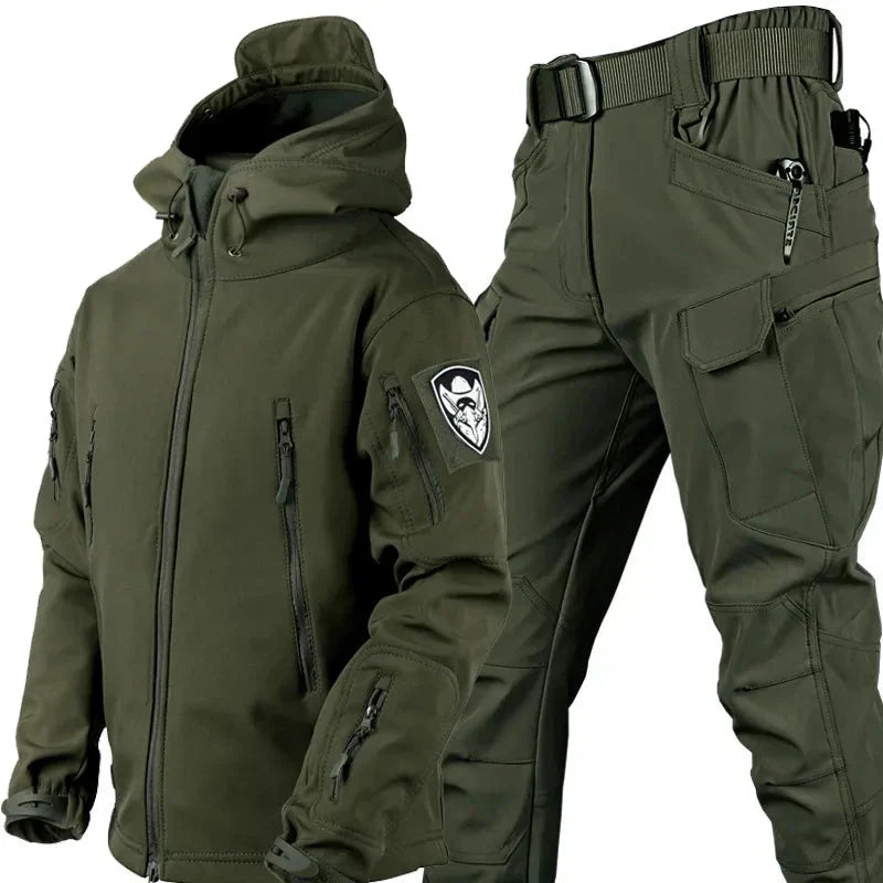 Taktische Outdoor-Kleidung Männer Set Jacke Hose
