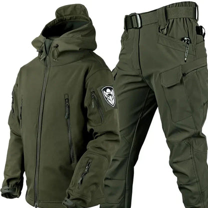 Taktische Outdoor-Kleidung Männer Set Jacke Hose