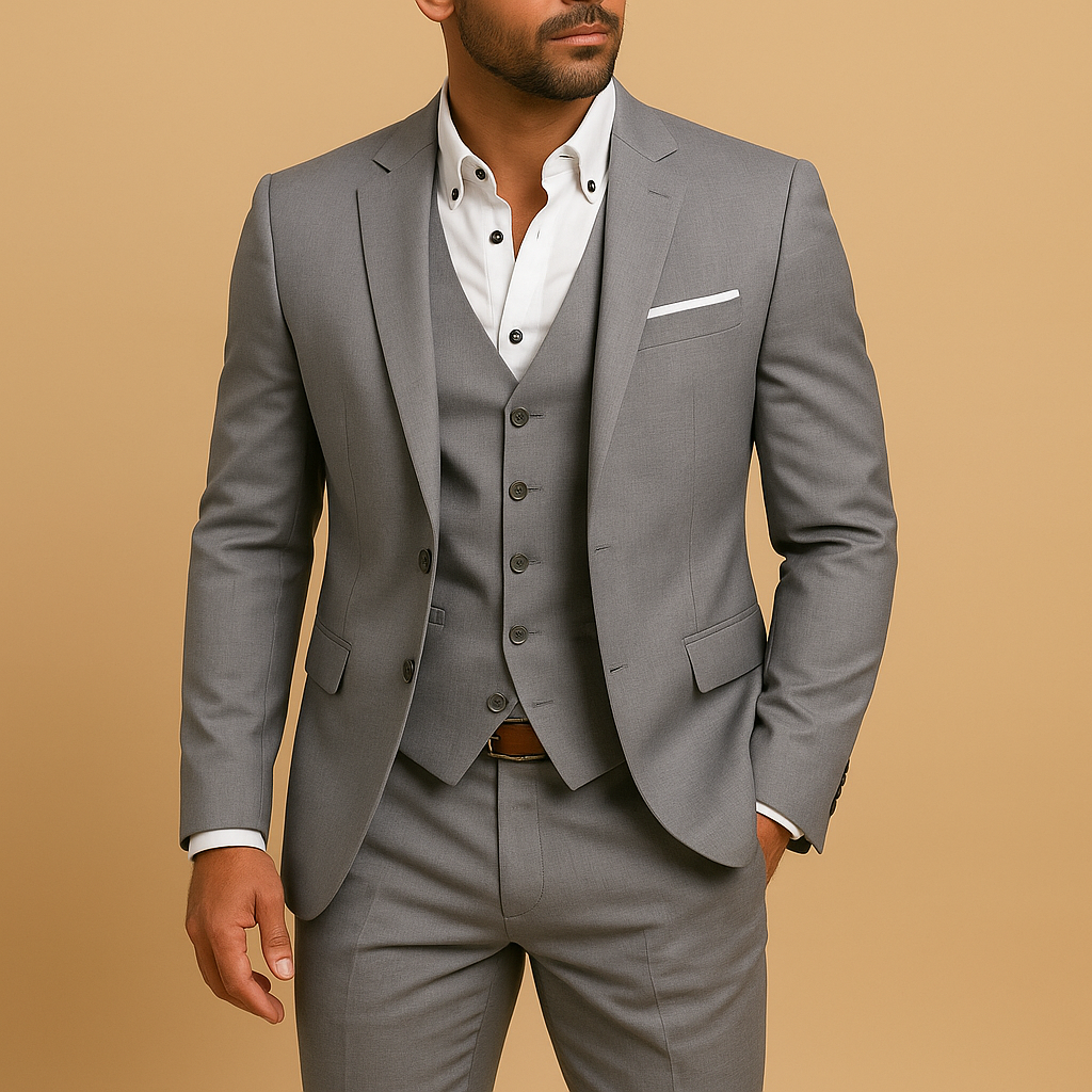 Stylischer Herrenanzug Slim Fit Design
