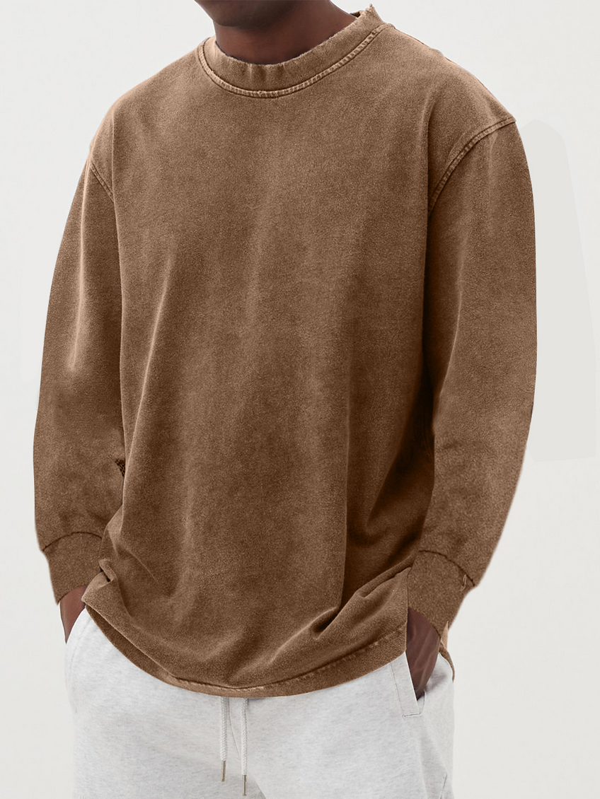 Herren-Hemd Langarm Modern Style