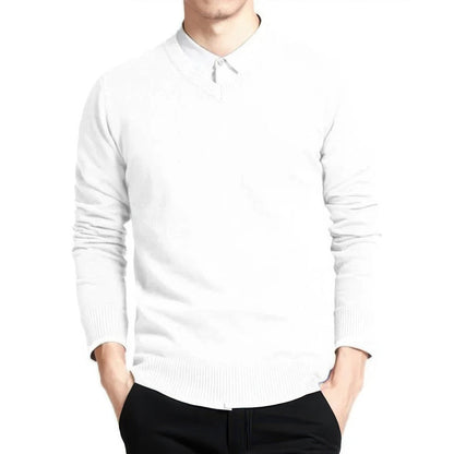 Herren Pullover V-Ausschnitt Elegantes Design