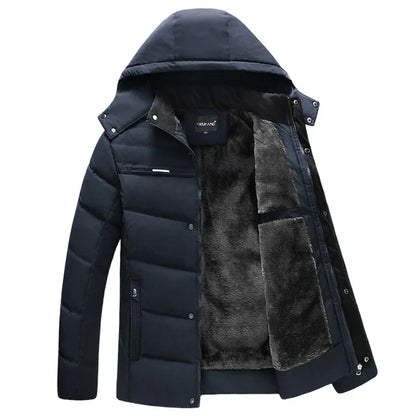 Herren Winterjacke Warm Elegant