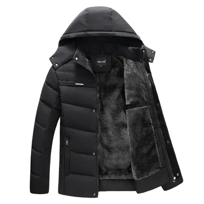 Herren Winterjacke Warm Elegant