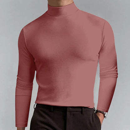 Herren Pullover Slim Fit Langarm