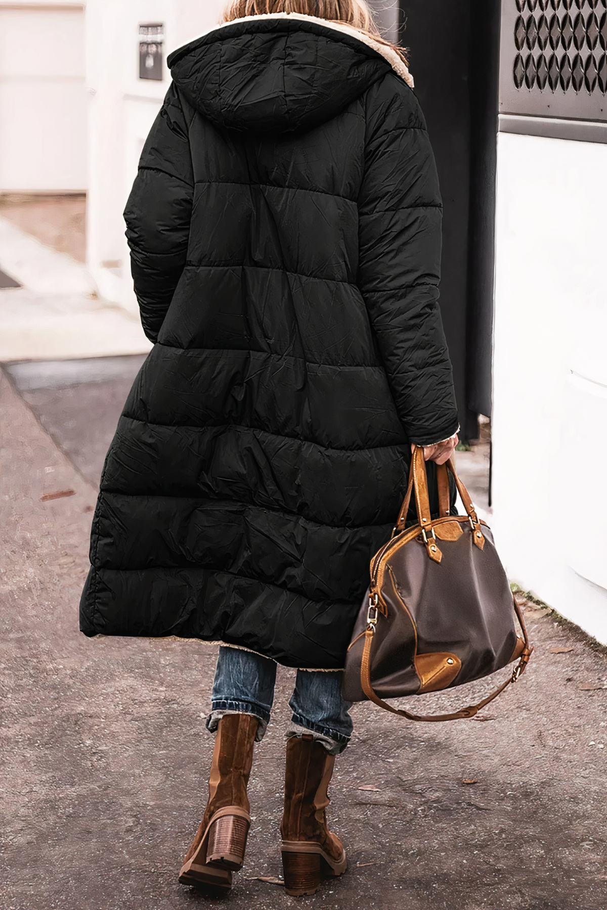Praktische Wende-Parka Damen - IdealeKleiden