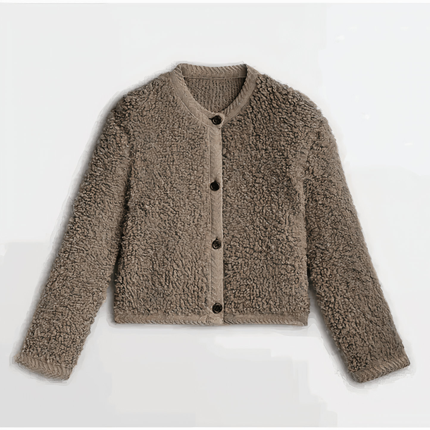 Modische Strickjacke Lässig Chic