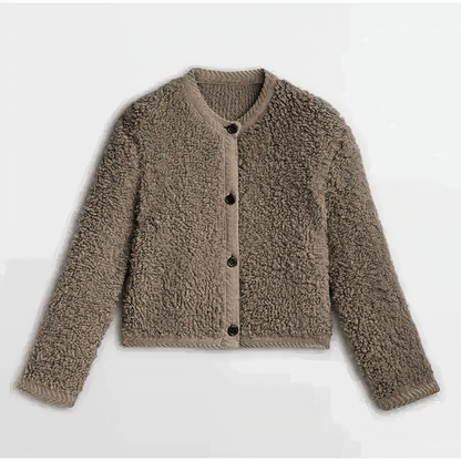 Modische Strickjacke Lässig Chic