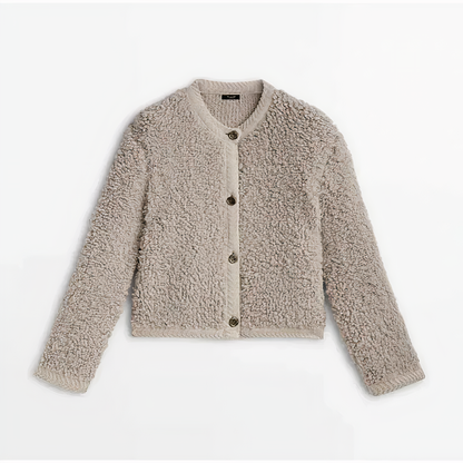 Herbst Cardigan Damen Modern Elegant