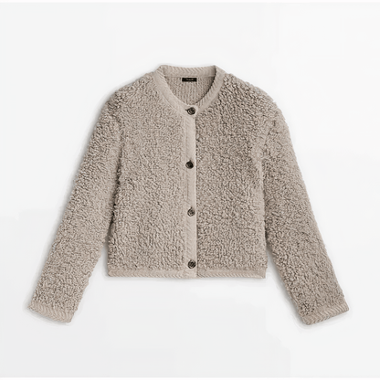 Modische Strickjacke Lässig Chic