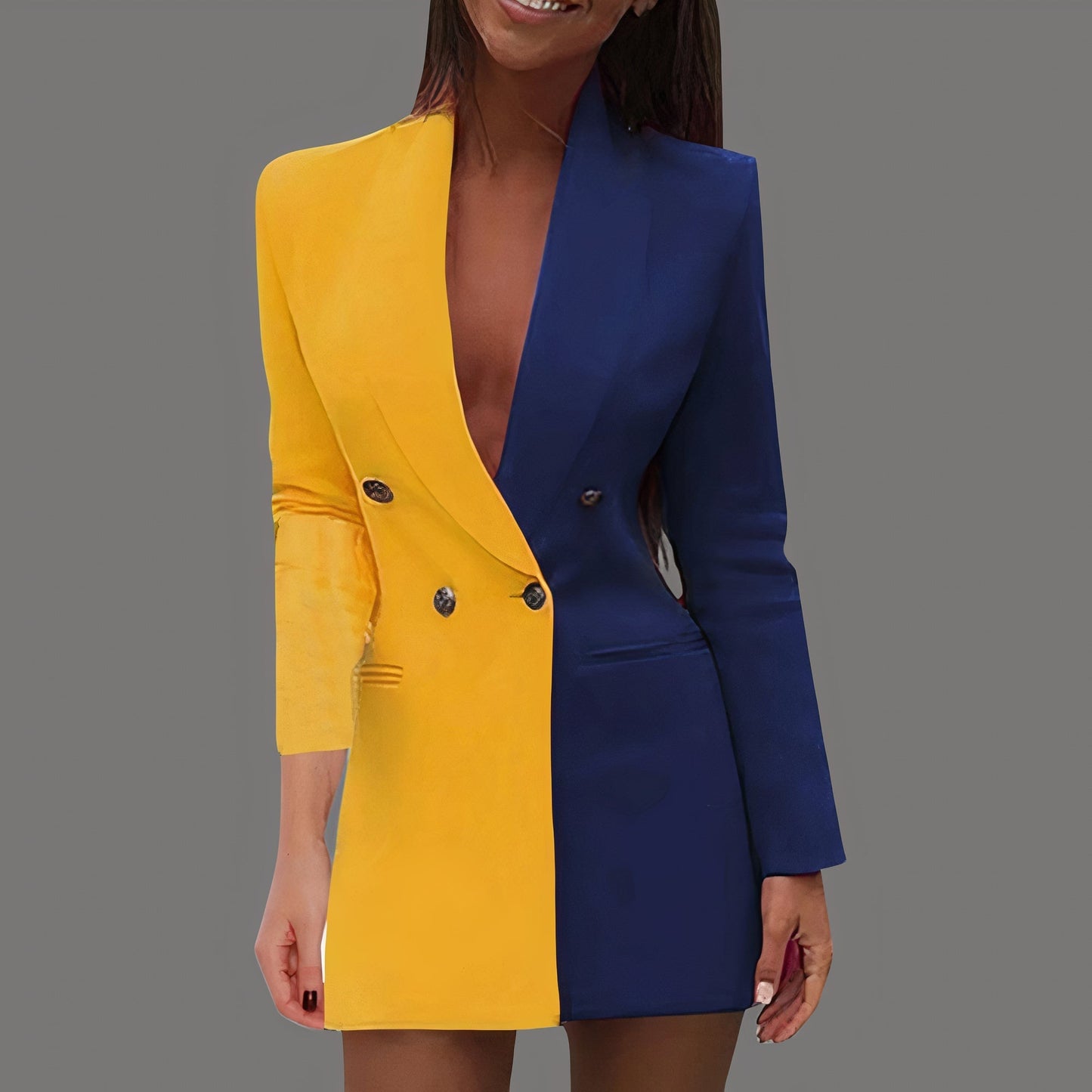 Damen Blazer Kurz Modisch