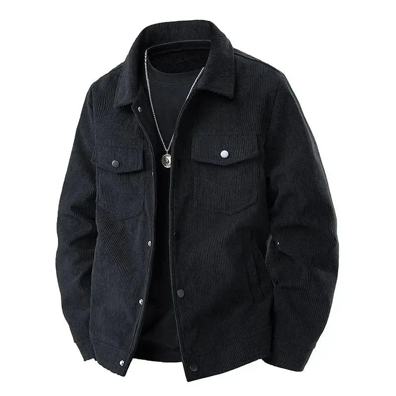 Elegante Cordjacke Damen Klassiker