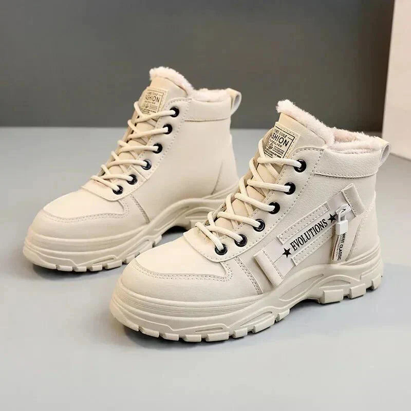 Wasserdichte Damenstiefel Winter Warm Weich