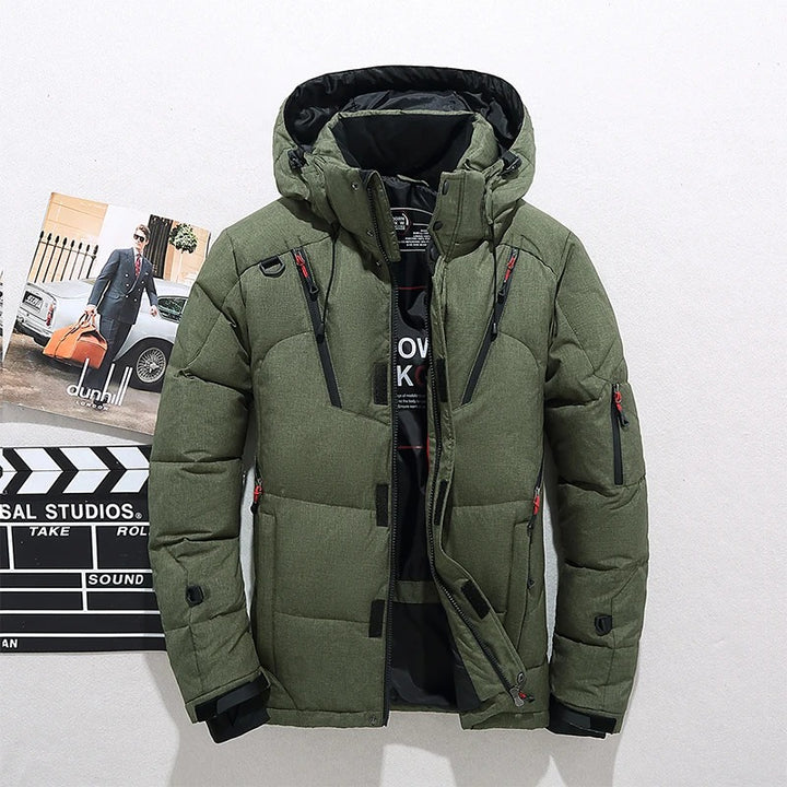 Warme Daunenjacke Premium Wintermantel