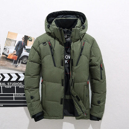 Warme Daunenjacke Premium Wintermantel