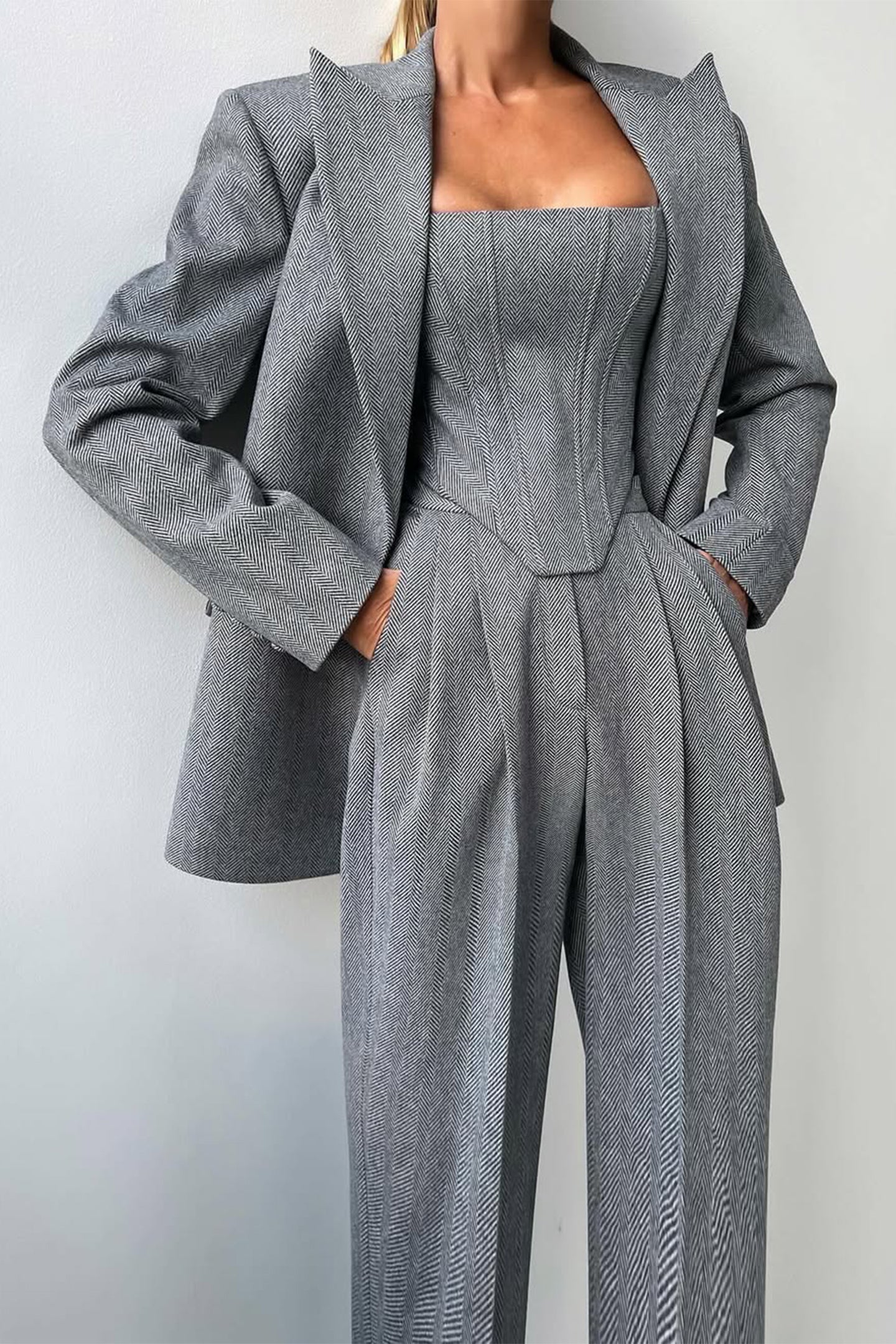 Elegante Damenanzüge | Drei-teiliger Business Anzug