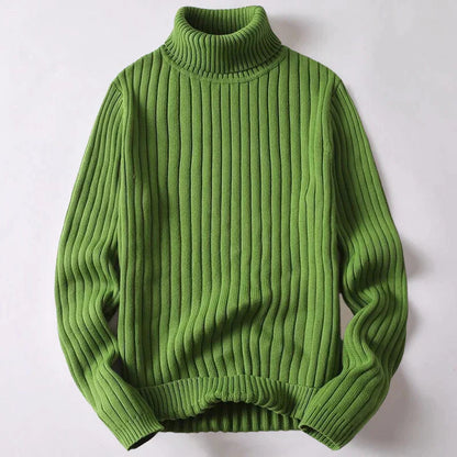 Herren Rollkragen Pullover Modern Style