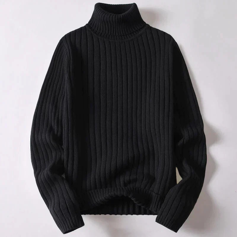 Herren Rollkragen Pullover Modern Style