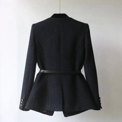 Eleganter Damenblazer mit Goldenen Knöpfen - IdealeKleiden