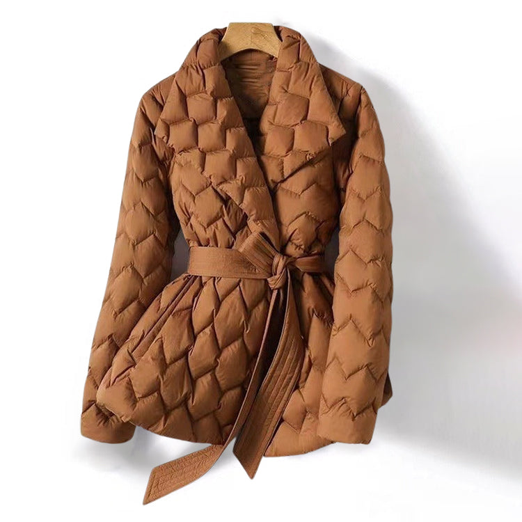 Stilvolle Winterjacke Daunenfüllung