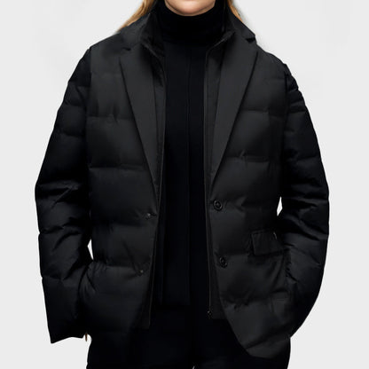 Stylisher Blazer Mantel Steppjacke Damen - IdealeKleiden