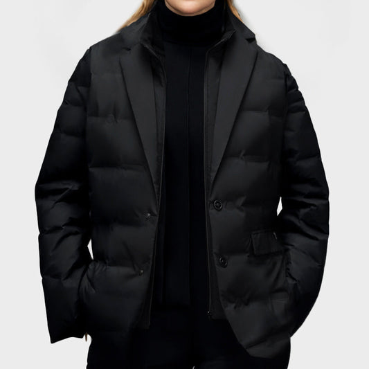 Stylisher Blazer Mantel Steppjacke Damen - IdealeKleiden