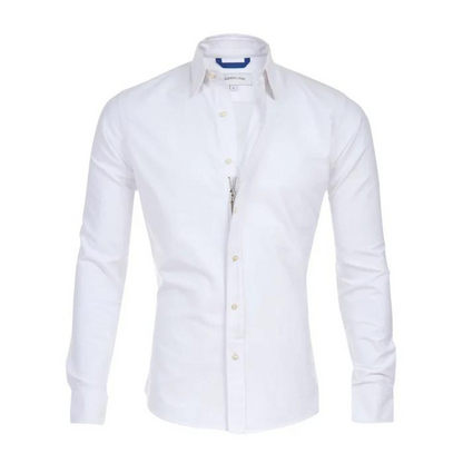Elegante Stretch-Bluse mit Reißverschluss