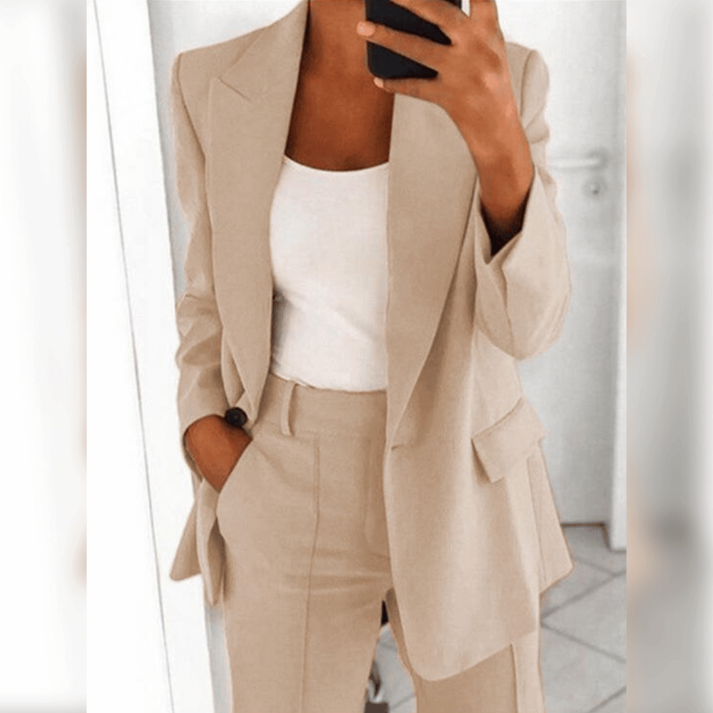 Damen Outfit Zweiteilig Elegantes Design