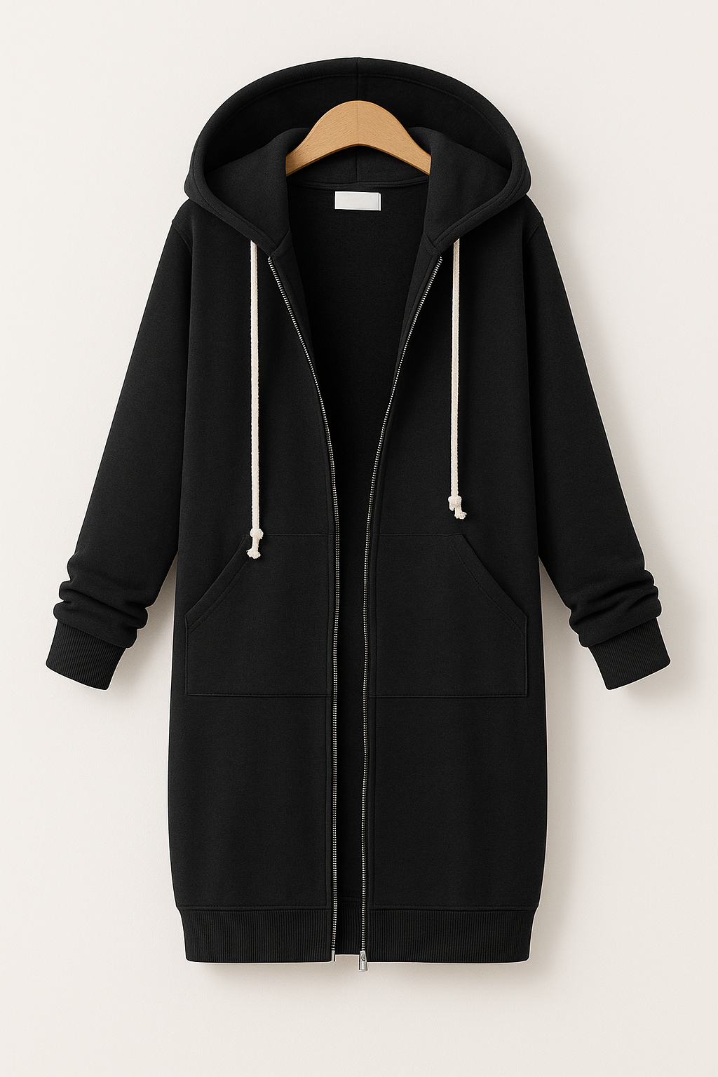 Bequeme Freizeit Hoodie Zip-Up