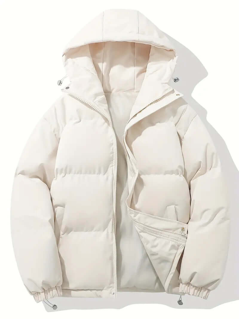 Stylische Damenpufferjacke Kapuze