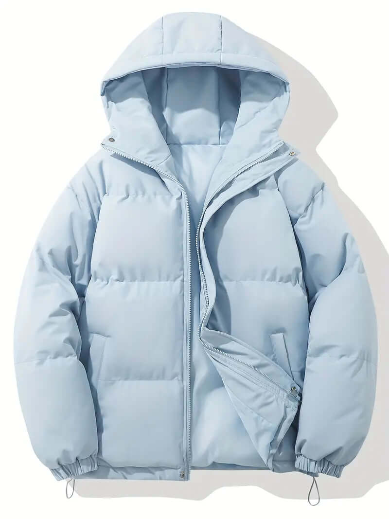 Stylische Damenpufferjacke Kapuze