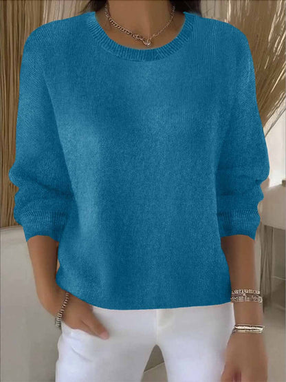 Damen Strickpullover Warm Weich Winter