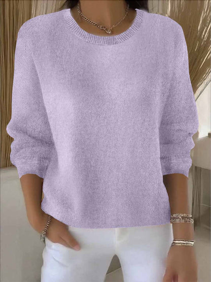 Damen Strickpullover Warm Weich Winter