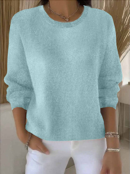 Damen Strickpullover Warm Weich Winter