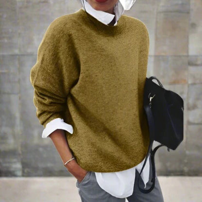 Damen Pullover Weich Warm Kaschmir - IdealeKleiden