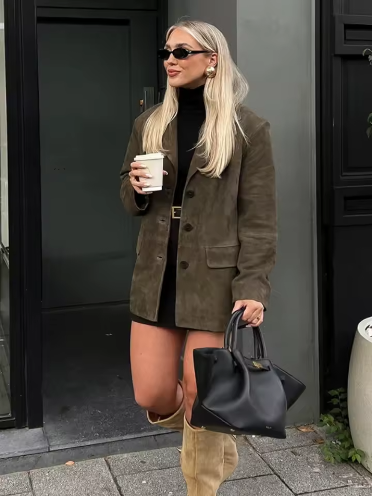 Übergröße Wintermantel Damen Warm & Stylisch