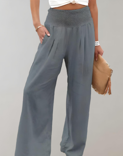 Hohe Taille Damen-Hose Elegant