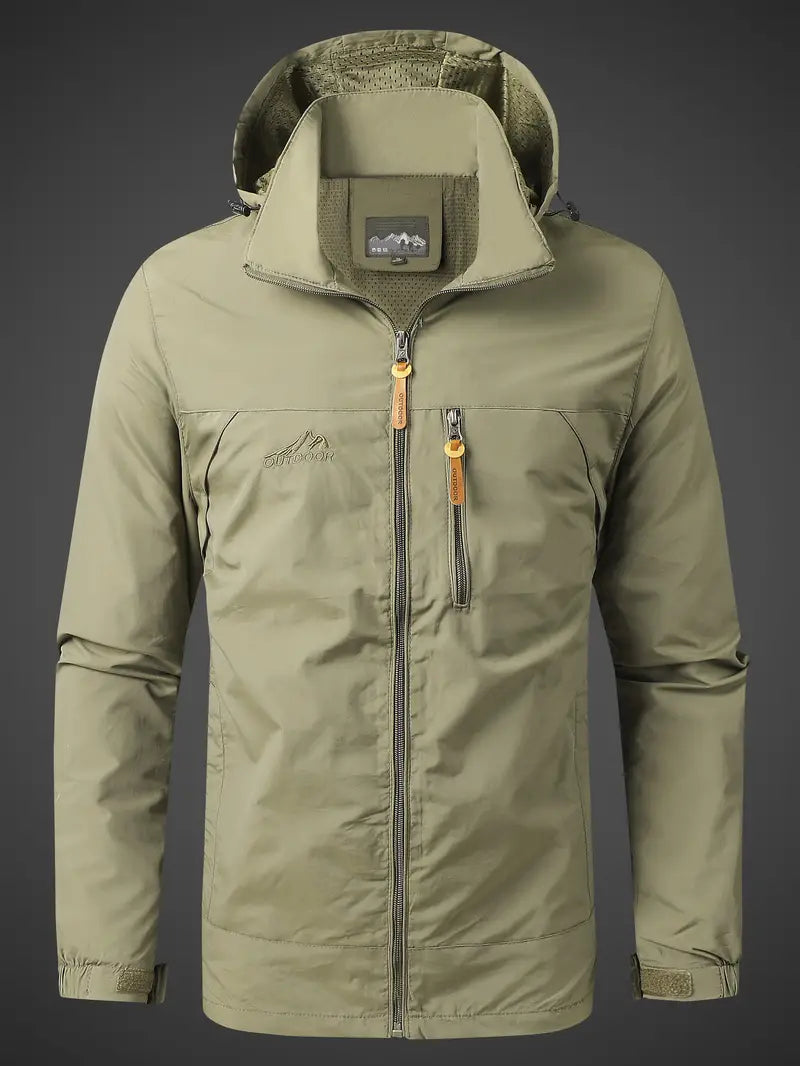 Herren Regenjacke Wasserdicht und Stilvoll