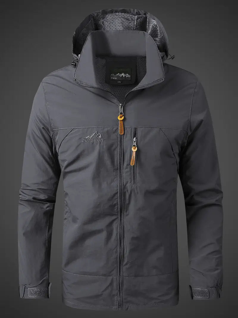 Herren Regenjacke Wasserdicht und Stilvoll