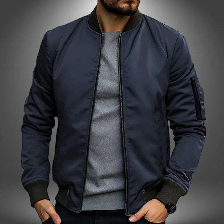 Stylische Herren Bomberjacke Leicht &amp; Bequem - IdealeKleiden