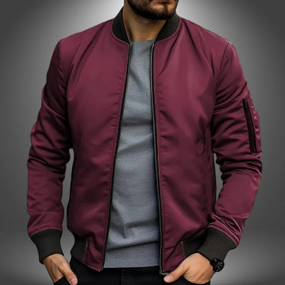 Stylische Herren Bomberjacke Leicht & Bequem