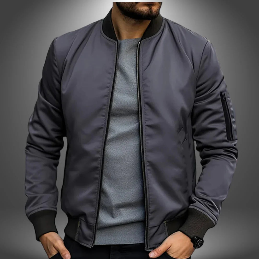 Stylische Herren Bomberjacke Leicht & Bequem