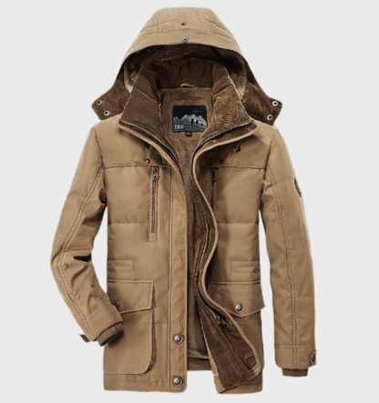 Wasserfeste Winterjacke Herren Isoliert Warm