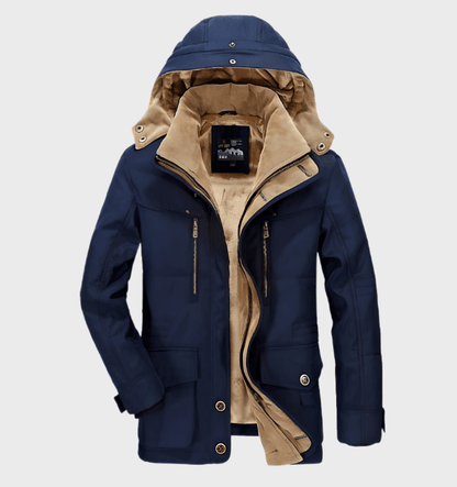 Wasserfeste Winterjacke Herren Isoliert Warm