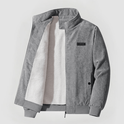 Elegante Winterjacke Cord Stil