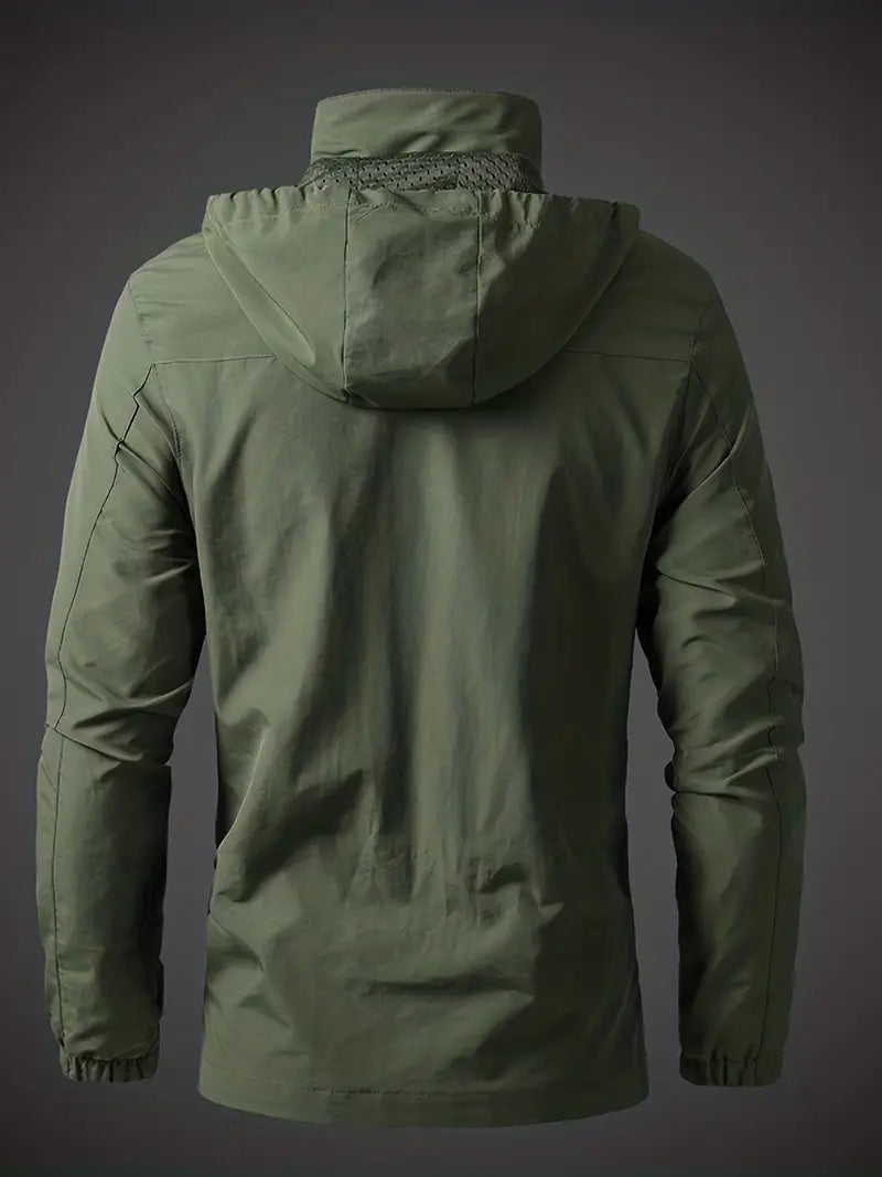 Wasserdichte Herrenjacke Outdoor Allwetter - IdealeKleiden
