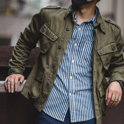 Wasserfeste Männerarbeitsjacke Robust & Langlebig - IdealeKleiden