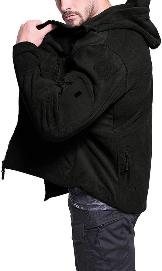 Warme Fleecejacke Herren Winddicht - IdealeKleiden