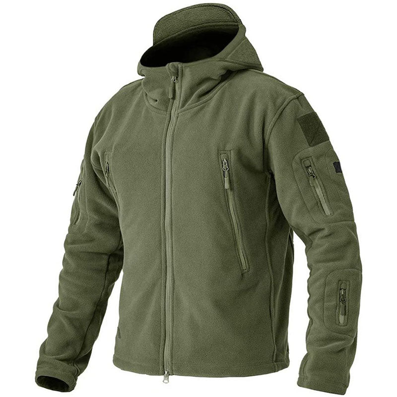 Warme Fleecejacke Herren Winddicht